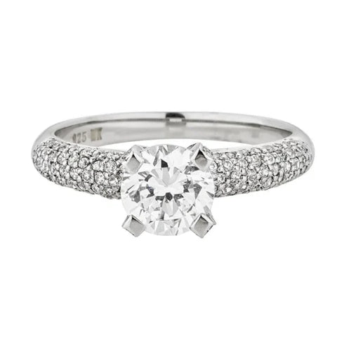 Solitaire Diamond Engagement Ring