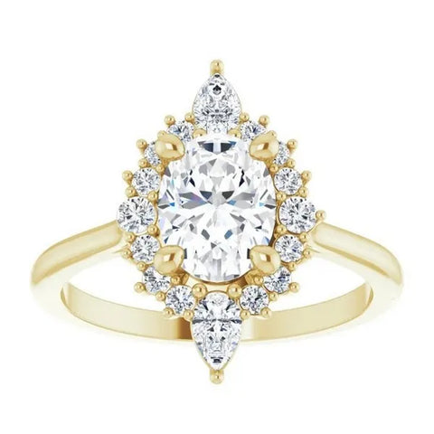 Halo-Style Engagement Ring