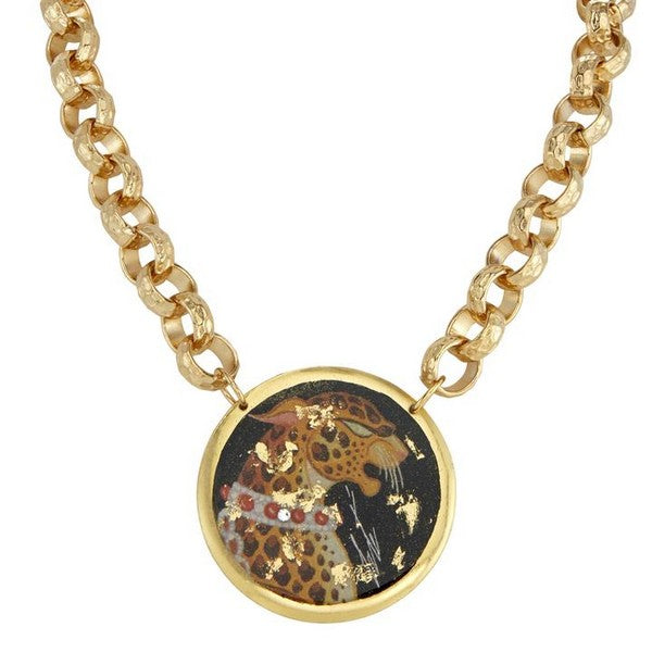 Ert Leopard Necklace