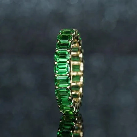 Tsavorite Eternity Ring
