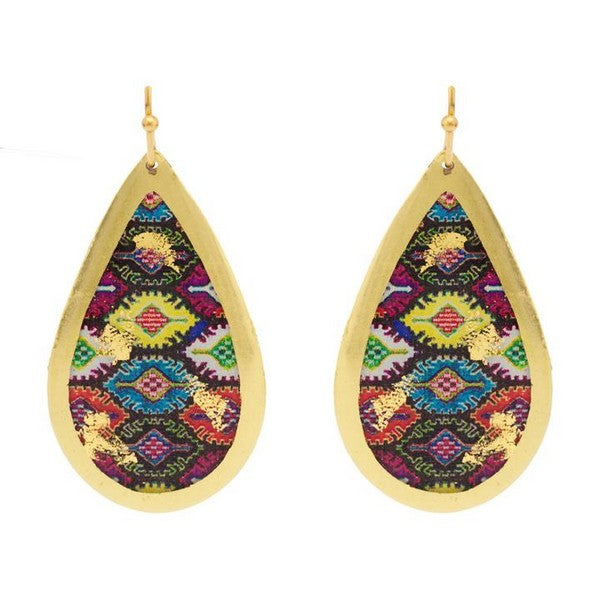 Caravan Medium Teardrop Earrings