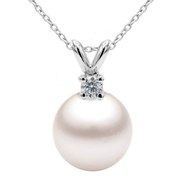 14K Cultured Akoya Pearl Pendant