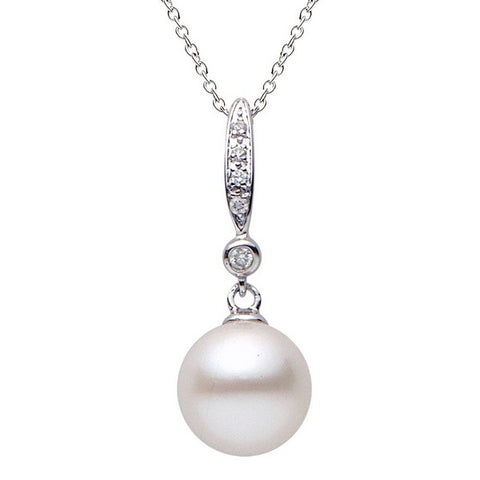 14K Freshwater Pearl Pendant