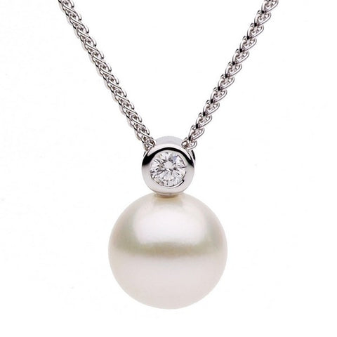 18K Freshwater Pearl Pendant