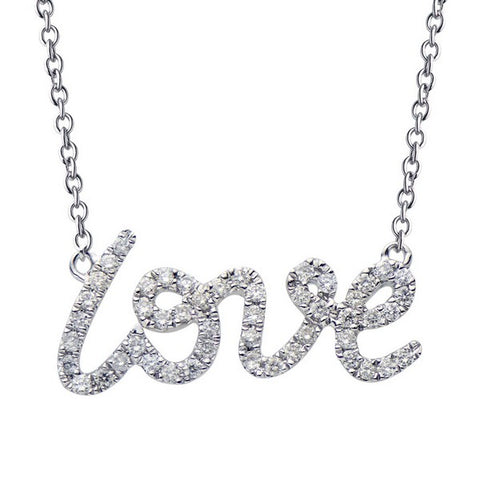 Diamond Love Necklace