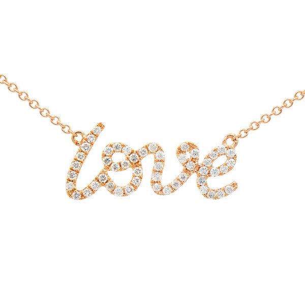 Diamond Love Necklace