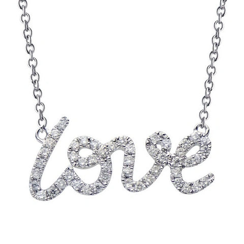 Diamond Love Necklace