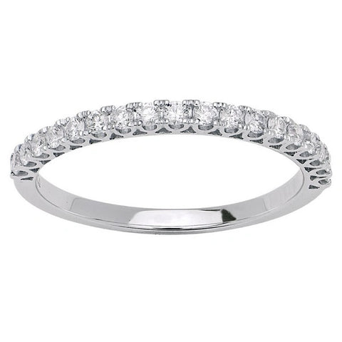 Half Eternity Diamond Band