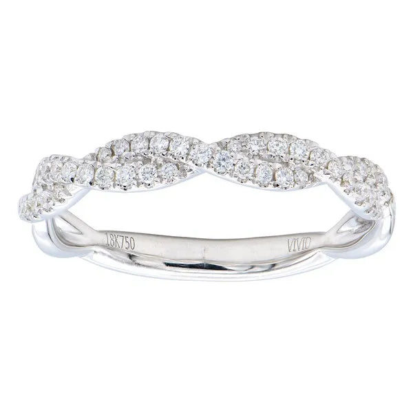 Entwined Diamond Band